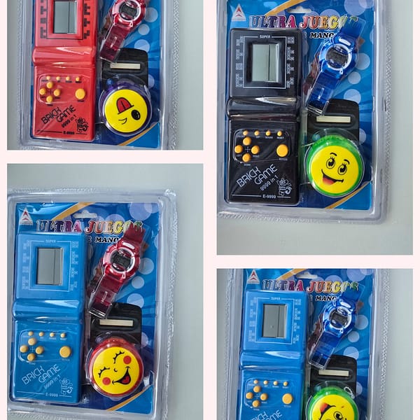 Elektroninis žaidimas ”Tetris” su priedais
